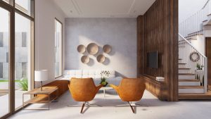 Không gian ấm cúng của căn nhà 70m2 sẽ khiến ai cũng muốn đến chân không rời 4