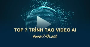 Top 7 công cụ tạo video bằng AI hàng đầu năm 2024 2