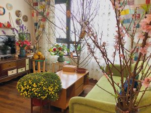 Hương xuân nồng nàn trong không gian vintage 30