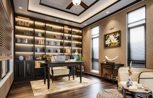 Khoảng xanh trong phố phường: Ngôi nhà Việt truyền thống với chất liệu gỗ và mây tre 19