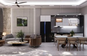 "Kiến trúc hiện đại: Ngôi nhà ống 3 tầng đẹp không góc chết" 3