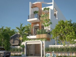 Mê hoặc mọi ánh nhìn với mặt tiền nhà phố sáng tạo ấy 3