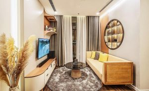 Mùa thu tươi sáng trong tổ ấm ấm áp tone vàng 2