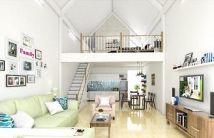 Nhà cấp 4 gác lửng đúc giả: Giải pháp tiết kiệm chi phí và không gian ứng dụng 6