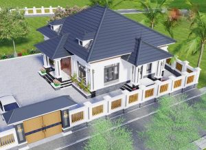 Nhà cấp 4 mái Nhật tiện nghi cho đại gia đình đa thế hệ 9