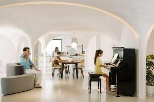 Tận dụng thiếu ánh sáng: Chuyển đổi nhà chung cư bằng việc thêm 7 mái vòm để tạo ra không gian kỳ diệu 17