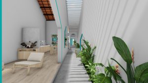 Tận hưởng không gian rộng rãi và bài trí đẹp mắt của ngôi nhà mái dốc cấp 4 như homestay 4