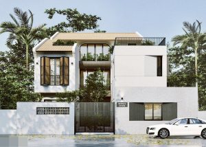 Thiên đường xanh ngát trong căn nhà 4 mặt thoáng ở vùng quê yên bình 5