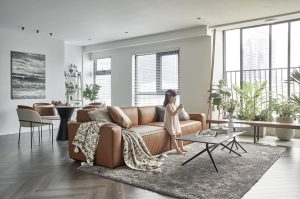 Thiết kế căn hộ 145m2 với gam màu trung tính tinh tế và sắc sảo 4