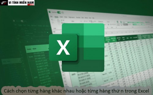 Hướng dẫn chọn các hàng riêng lẻ trong Excel: Tự do lựa chọn từng hàng nhanh chóng và dễ dàng 1