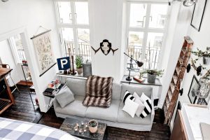 Kỳ công bài trí không gian sống trong căn hộ 34m2 ở Nga 1