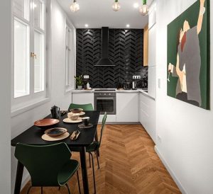 "Đắm chìm trong sắc màu tinh tế trong căn hộ có trần cao" 4