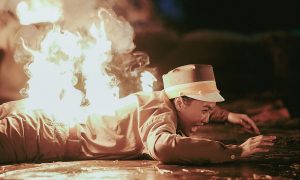 Bí mật hậu trường Diệu Nhi khi đối mặt với đám cháy trong phim Tết 23