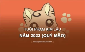 Dự đoán về tuổi phạm Kim Lâu năm 2023 (Quý Mão) 1