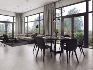 "Kiến trúc nhà ấm cúng với sự kết hợp tông màu tối độc đáo và cá tính" 58