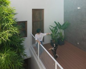 Bức tường bao cao 9m: Ngôi nhà ấn tượng của cặp vợ chồng hướng nội 10