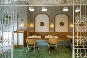 Khám phá không gian ấm áp của nhà hàng Việt với sắc màu thiên nhiênươ 7