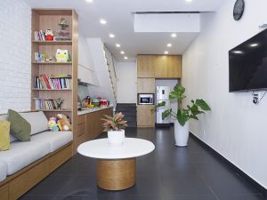 Ngôi nhà lý tưởng cho gia đình 3 thế hệ ở Sài Gòn, nơi yên bình và thoáng đãng 129