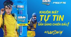 Gillette hợp tác với Garena Free Fire để ra mắt phiên bản giới hạn: Khuôn mặt tự tin sẵn sàng chiến đấu 10