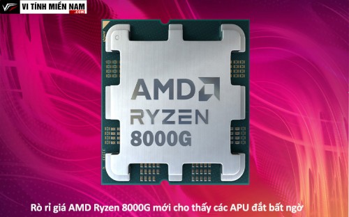 Giá AMD Ryzen 8000G lộ diện: APU có giá "ngoài dự tính" 1