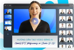 Hướng dẫn tạo video chất lượng với ChatGPT, Midjourney và Studio D-ID 6