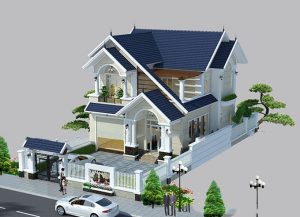 Biệt thự 2 tầng mái Thái gây mê bởi thiết kế đẹp và tiện nghi 16