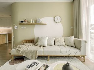 Charmingly Surprising: 75m2 White and Wooden Gold Apartment Astonishes Homeowners with its Beauty 5