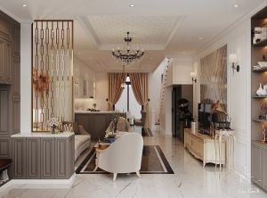 Nhà phố tân cổ điển tinh tế tại Long An: Thiết kế đẹp mắt, không quá phức tạp 24