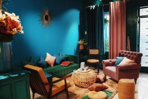 Sự ấn tượng của chất nghệ thuật trong căn nhà thuê của kiến trúc sư, như thể bạn đang đặt chân vào một bảo tàng 4