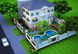 Biệt thự hiện đại 3 tầng gây “bùng nổ” với thiết kế tuyệt đẹp 17