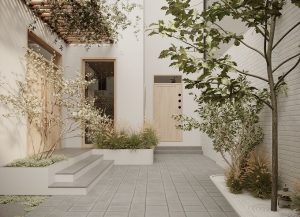 Ngôi nhà lẩn khuất giữa phố thị ồn ào với sân vườn yên tĩnh 7