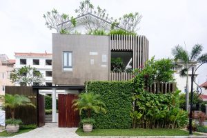 Mãi ngắm căn biệt thự có mặt tiền xanh mướt ở Sài Gòn 8