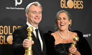 'Oppenheimer' rực sáng ở lễ trao giải Quả Cầu Vàng 2024 28