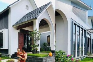 "Xây dựng biệt thự vườn tuyệt đẹp bằng tay của kiến trúc sư trẻ cho bố mẹ yêu thương" 2