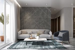 "Charm and Elegance: Tour the Luxurious 3-Bedroom Apartment of a Young Couple" 2