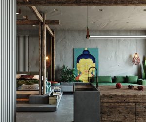 "Khám phá căn hộ phong cách Á Đông ấm áp tại trung tâm Sài Gòn" 10