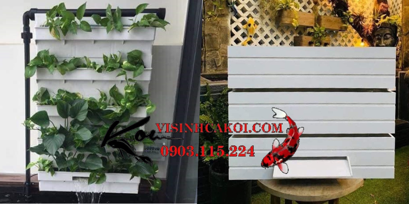 Baki Trắng 3 4 Tầng: Giải Pháp Lọc Nước Hồ Koi Toàn Diện 1