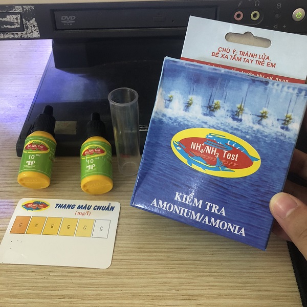 Bộ Test Amoni Kiểm Tra Nồng Độ NH3 Dư Thừa Trong Nước 1