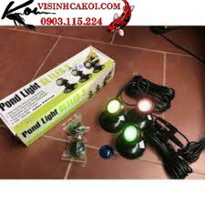 Đèn LED âm nước Jebao GL1LED-3 với đầy đủ phụ kiện đi kèm, dễ dàng lắp đặt và sử dụng.