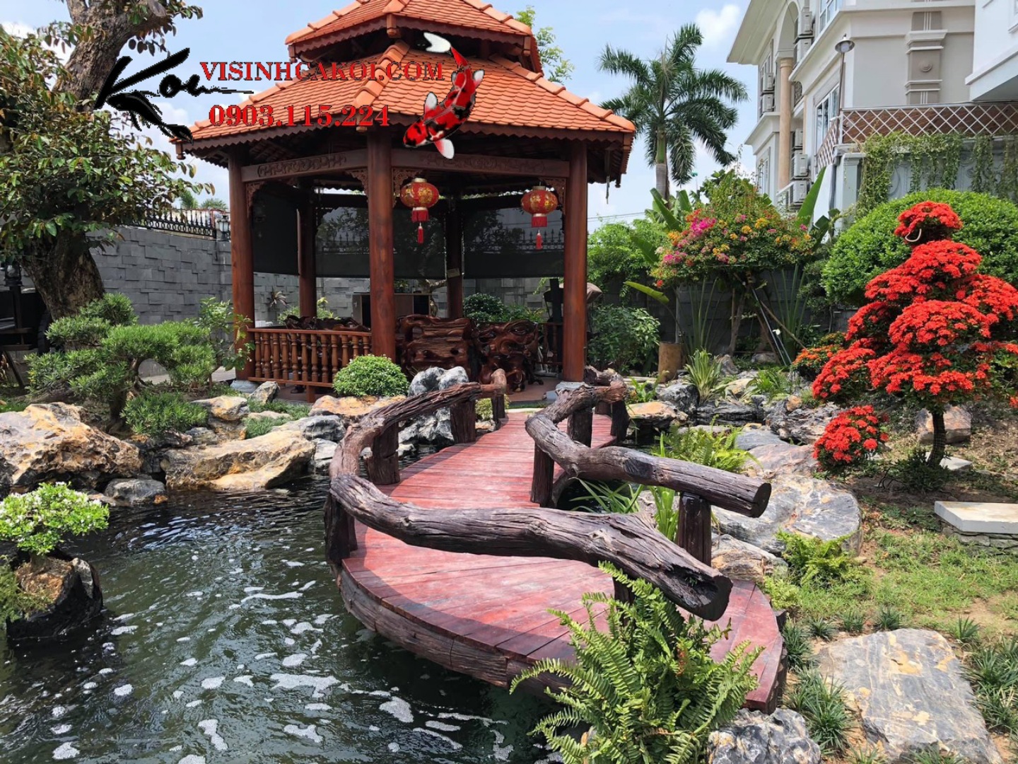 Nhà Thủy Tạ: Kiến Tạo Không Gian Nghỉ Dưỡng Hoài Cổ Cho Khu Vườn Của Bạn 1